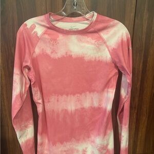 Nike Women's Tie-Dye Long Sleeve Top
